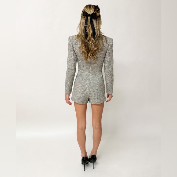 The Carolina TWEED Romper - NWT - Picture 4 of 5